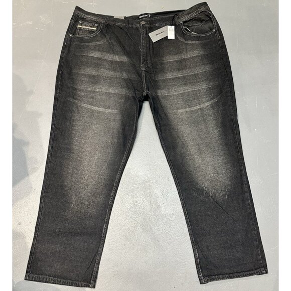 Royal Blue Brand Denim Jeans Men Size 62 x 32 Relaxed Fit Big & Tall New - Picture 3 of 8